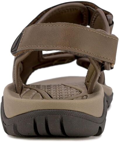 Nautica Men's Sandals, Open Toe Athletic Water Shoes With Strap-Senecca-Brown-10 in Saudi Arabia