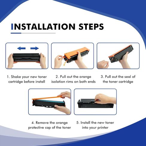 خراطيش حبر 218A 218X مكونة من 4 عبوات 3301dw بديلة متوافقة لطابعة HP 218A 218X Color Laserjet Pro MFP 3301fdw 3301cdw 3201dw 3301sdw مجموعة حبر عالية الإنتاجية (أسود سماوي أصفر أرجواني) in Kuwait