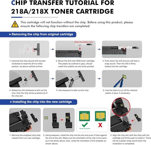 خراطيش حبر 218A 218X مكونة من 4 عبوات 3301dw بديلة متوافقة لطابعة HP 218A 218X Color Laserjet Pro MFP 3301fdw 3301cdw 3201dw 3301sdw مجموعة حبر عالية الإنتاجية (أسود سماوي أصفر أرجواني) in Kuwait