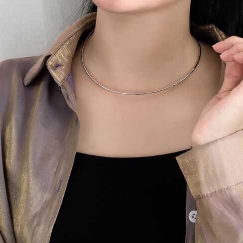 قلادة على شكل دائرة من HJ JEWELRY مصنوعة من الفضة/الذهب/الوردي للنساء in Saudi Arabia