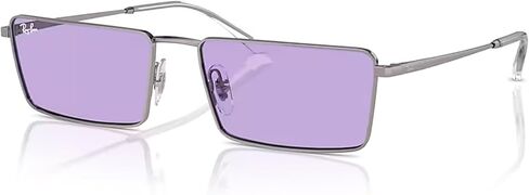 Ray-Ban Pulse Collection RB3741 Emy Rectangular Sunglasses for Men for Women + BUNDLE With Designer iWear Kit in Saudi Arabia