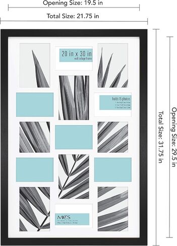 MCS Studio Gallery Document Frame, Certificate Frame Fits 8.5 x 11 Diplomas, Documents & Certificates, Natural Woodgrain, Single in Saudi Arabia