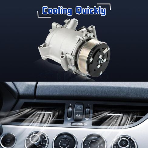 ضاغط تكييف الهواء 7PK CO 4920AC ضاغط تكييف الهواء 6513098 10347601 بديل لـ 2007-2015 Honda Civic CR-V Acura ILX RDX 2.4L in Kuwait