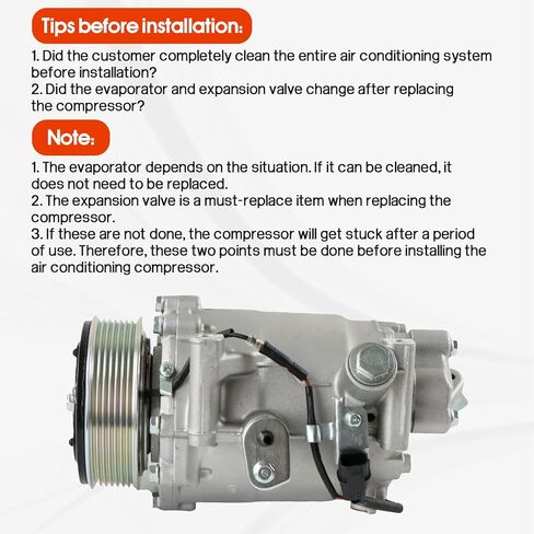 ضاغط تكييف الهواء 7PK CO 4920AC ضاغط تكييف الهواء 6513098 10347601 بديل لـ 2007-2015 Honda Civic CR-V Acura ILX RDX 2.4L in Kuwait