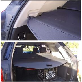 غطاء شحن Equinox GMC Terrain 2025 متوافق مع ملحقات Chevy Equinox 2025 غطاء صندوق السيارة القابل للسحب، غطاء حماية الأمتعة والأمتعة من Equinox in Kuwait