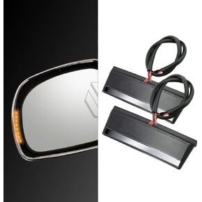 Motorcycle Turn Signal LED Side Mirror Lights Case for Honda GOLDWING GL1800 2001-2017