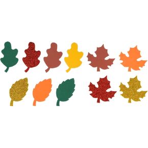 Foam Fall Leaf Peel and Stick Stickers - Fall Autumn Foam DIY Craft Leave Self Adhesive Foam Stickers - 120 Piece