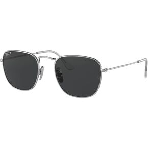 Ray-Ban Men's Rb8157 Frank Titanium Square Sunglasses