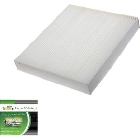 White FD002 Cabin air filter for Soul (2014-2019),Soul EV (2015-2017,2019),Replace CP002,CF12002