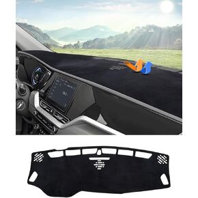 Autorder Dashboard Cover Mat for 2017-2022 Kia NIRO Accessories Dash Cover Flannel Dash Mat Sunshade Glare UV Rays Protector