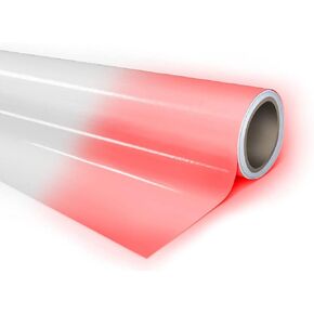 VViViD Red Particle High-Energy Glow Adhesive Craft Vinyl Sheet (1ft x 5ft)