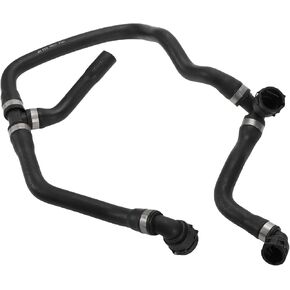 1 Pcs HVAC Heater Hose for BMW 3 Series F30 F80 316i 320i 2012-2018 Engine Oil Cooler Coolant Hose No.17127596834 Black Rubber
