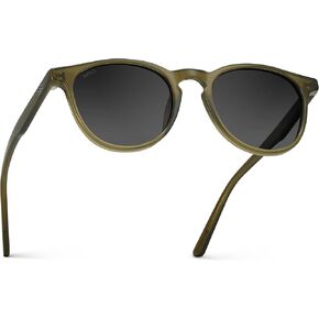 Classic Round Polarized Sunglasses for Men | Retro Design with UV Protection
