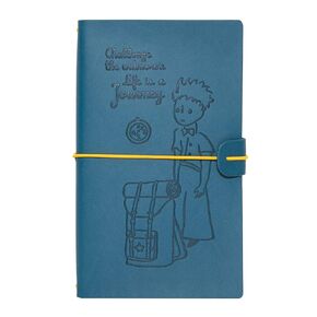 Grupo Erik Travelers Notebook The Little Prince Gifts | Travel Pocket Notebook | Travel Journal For Women | Gifts For Travelers | Cute Small Notebook | 7.3 x 4 Inches | 80 Sheets PU Leather Journal