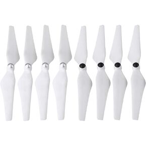 RC Drone Propeller Blades, 8Pcs/Set Portable White Plastic CW CCW Self Locking Propellers Quadcopter Blade Accessory RC Replacement Part Fit for DJI Phantom 2/3 Drone