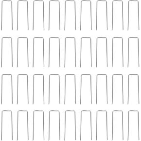 FOMIYES 100PCS U-Shape Floral Fern Pins, Floral Arrangement Supplies Plant Pins for Foam, Straw Wreaths, DIY Sewing Project, Craft Projects Multi-Purpose Rust-Proof Pins