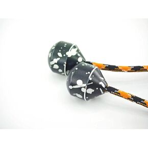 Begleri Fidget Beads - خرزات القلق تدور وتصطدم - مصنوعة من سبائك الألومنيوم - تخلق القليل من السحر لك (UFO-Purple & Blue)