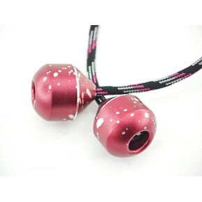 Begleri Fidget Beads - خرزات القلق تدور وتصطدم - مصنوعة من سبائك الألومنيوم - تخلق القليل من السحر لك (UFO-Purple & Blue) in Kuwait