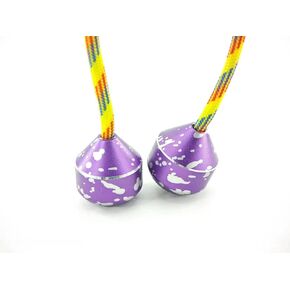 Begleri Fidget Beads - Worry Fidget Beads Spin & Bump - Made of Aluminum Alloy - Creates a Bit of Magic for You (UFO-Purple&Blue) in Saudi Arabia