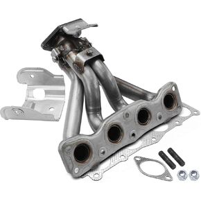 A-Premium Engine Exhaust Manifold Kit W/Gaskets & Studs & Nuts [DOHC 4Cyl 2.0 2.4L] Compatible with Hyundai Tucson 2010-2013 & Kia Sportage 2011-2012, Replace# 285002G300