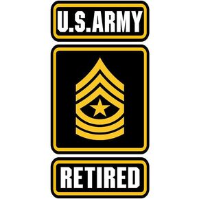 Edward Co Sticker U.S Army Enlisted Ranks Decal United States Military for Car Truck Window Laptop Bumper SGTSSGSFCMSG1SGSGM 2.5 w x 5.0 h in Sergeant 1st Class E 7, BlackYellowWhite