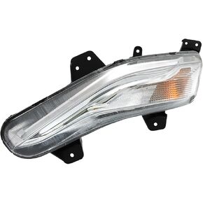 GENRICS Turn Signal Replacement for 2019-2021 Chevy Malibu Halogen Bulb Fog Lamp Left Side 84843547