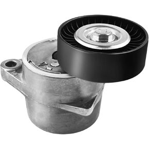 A-Premium Belt Tensioner Assembly with Pulley Compatible with Chevrolet Aveo 04-08, Aveo5 06-08 & Pontiac Wave 05-08, Wave5 05-07 & Suzuki Swift+, 1.6L, Replace# 25184786, 96349976