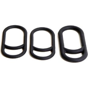 Magicshine MJ-6015 O-Rings Handlebar Mount Durable and Robust | Quick and Easy to use | 1 Size to fit Most Handlebars | 2 Small Rings to Mount Remote Button & Tail Light