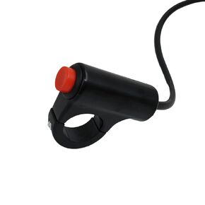 RAYANA 7/8" 22mm Motorcycle Handlebar Push Button Switch Horn Switch Stop Start Kill Switch Flameout Switch (Color : Momentary Action)
