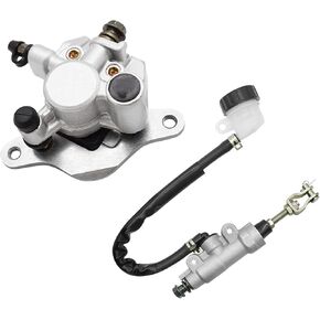 Rear Brake Caliper & Master Cylinder for Yamaha YZ85 YZ80 1993-2022, OEM# 5PA-2580W-00-00 4ES-2580W-00-00 4ES-2583V-00-00