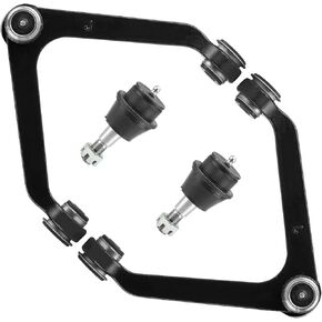 4pc Front Upper Control Arms Suspension Kit with Lower Ball Joints Fit for Dodge Ram 1500 2002 2003 2004 2005 K7424 K7411