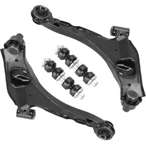 Front Lower Control Arms w/Ball Joints Sway Bar Links Suspension Kit for 2001-2010 PT Cruiser, 2000-2005 Dodge Neon, 2000-2001 Plymouth Neon K620009 K620010 K7348 (4PCs)