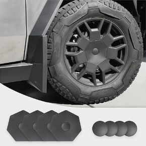 4PCS Wheel Center Caps Hub Cover for Tesla Cybertruck Wheel Caps for Cybertruck Accessories