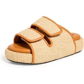 SIMONMILLER Women's Raffia Cro Slides