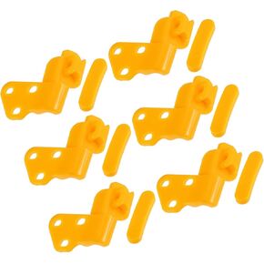 6 Set Tire Changer Plastic Insert Tire Demount Head Tire Machine Guard Wheel Side Protector for Mount Demount Duck Head Tyre Repair 2.36"x2.28"x0.91" Replacement