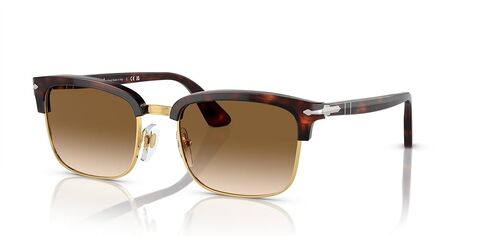 نظارة شمسية مستطيلة للرجال من بيرسول PO3327S، هافانا، 54 ملم in Kuwait