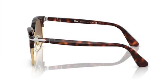 نظارة شمسية مستطيلة للرجال من بيرسول PO3327S، هافانا، 54 ملم in Kuwait