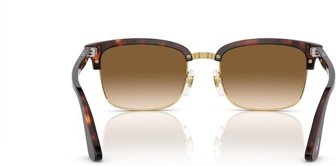 نظارة شمسية مستطيلة للرجال من بيرسول PO3327S، هافانا، 54 ملم in Kuwait