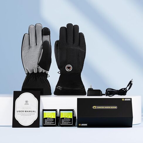 قفازات ساخنة للنساء والرجال، قفازات لمرض رينود، كلاب المشي، ركوب الدراجات، الصيد، صيد الأسماك مقاومة للماء والرياح لون أسود in Kuwait