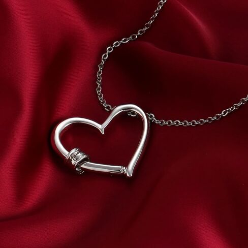 POSHFEEL Hollow Heart Sharped Mom Necklaces for Mother Birthday Gift Stainless Steel Heart Shap with Beads Engraved Mom Pendant Necklace Jewelry in Saudi Arabia