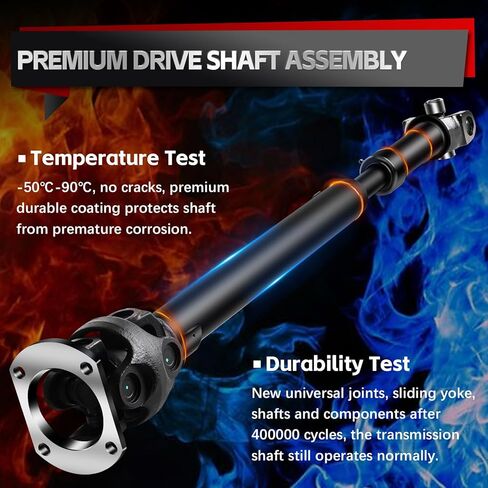 Nifeida 938-192 عمود الدفع الأمامي الكامل عمود الدعامة متوافق مع شيفروليه بليزر K10 K20 سوبربان K5 V10 V20| جي إم سي جيمي K1500 K2500 V1500 V2500 سوبربان استبدال # 65-9339 26013911 in Kuwait