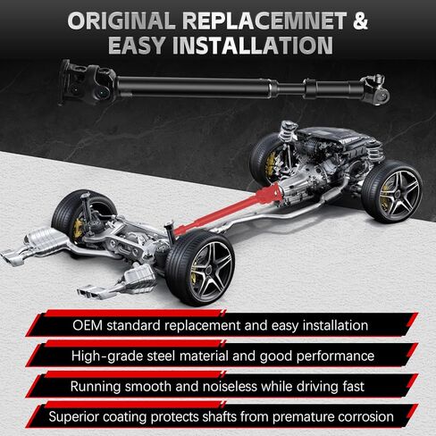 Nifeida 938-192 عمود الدفع الأمامي الكامل عمود الدعامة متوافق مع شيفروليه بليزر K10 K20 سوبربان K5 V10 V20| جي إم سي جيمي K1500 K2500 V1500 V2500 سوبربان استبدال # 65-9339 26013911 in Kuwait