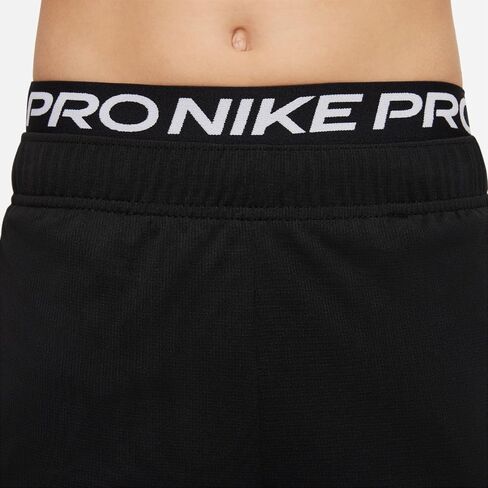 جوارب نايكي Pro Dri-FIT للأطفال الكبار (للأولاد) بطول 3/4 (أسود/أبيض، DM8542-010) in Saudi Arabia