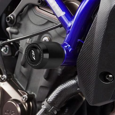 Compatible with Yamaha YZF R7 2021~2024 Motorcycle Frame Anti-collision Falling Protection Slider Crash yzfr7 r 7 Accessories (black) in Saudi Arabia
