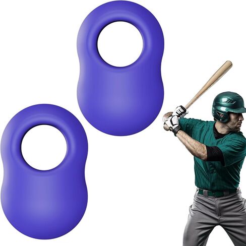 [2 Pack & 2 Size] Baseball Thumb Guard for Pro Batters, Hitter Training Aid, Thumb Guard Baseball & Softball Baseball Batting Grip Baseball Accessories Training Equipment Reduce Bat Sting-Black in Saudi Arabia