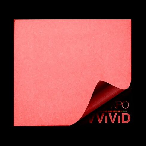 VViViD Red Particle High-Energy Glow Adhesive Craft Vinyl Sheet (1ft x 5ft) in Saudi Arabia