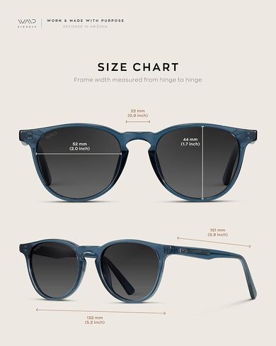 Classic Round Polarized Sunglasses for Men | Retro Design with UV Protection in Kuwait