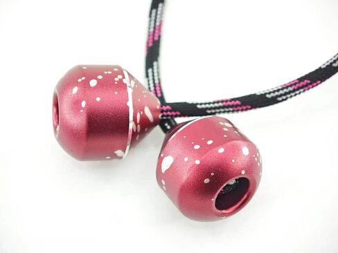 Begleri Fidget Beads - خرزات القلق تدور وتصطدم - مصنوعة من سبائك الألومنيوم - تخلق القليل من السحر لك (UFO-Purple & Blue) in Kuwait