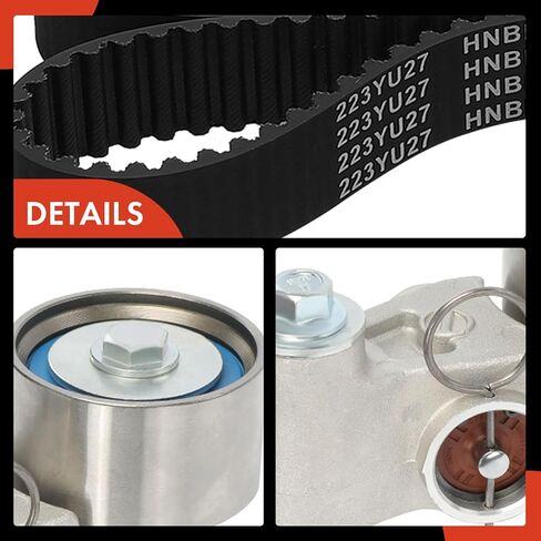 طقم حزام توقيت المحرك A-Premium متوافق مع Subaru Outback 2000-2009، Legacy 2000-2009، Baja 2003-2006 - SOHC 2.5L in Saudi Arabia