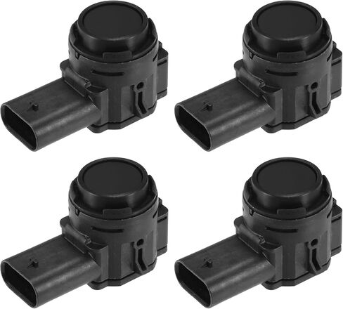4 Pcs PDC Reverse Parking Assist Sensor Compatible for BMW 330i 2019-2021, Durable ABS Plastic Black Rear Bumper Parking Assist Sensor in Saudi Arabia